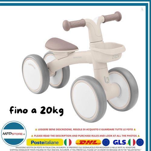 Kikkaboo zipi blance - zipi, bike
