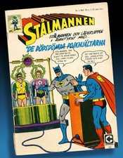 ALTES SUPERMAN und BATMAN