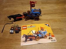 Lego System 6038 Wolfsbande mit Kutsche mit Bauanleitung