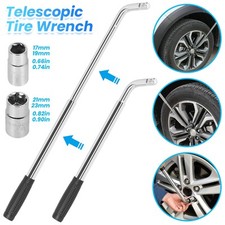 Radschlüssel Radmutternschlüssel Teleskop Antrieb 17/19/21/23mm f. Reifenwechsel