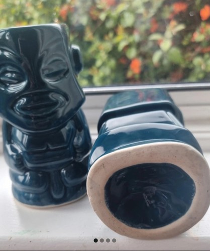 Vintage tiki tassen - tiki, paar