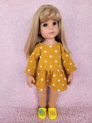 Puppenkleidung kleid mit - puppenkleidung,