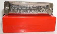 Mundharmonika Country Wester DDR Stimmlage G benutzt Funktionstüchtig