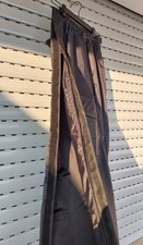 Motorrad Regen Hose Reißverschlüsse a.d. Seiten ganzes Bein, Unisex, Gr. M