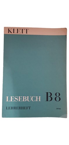 Klett lesebuch lehrerheft - lesebuch,