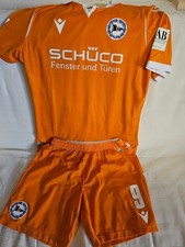 DSC Arminia Bielefeld F. Klos Trikot, spielvorbereitet, Trikot + Hose, Sai.20/21