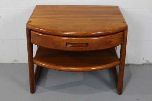 Kommode teak tisch holz 70er - kommode,