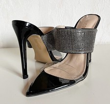 Lack sandalette high heels - sandalette,