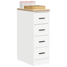 Aktenschrank weiß 30x51x85 - aktenschrank,
