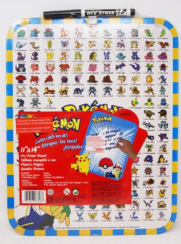 Pokemon dry erase - pokemon, board