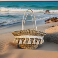 H&M ? Strandtasche Basttasche