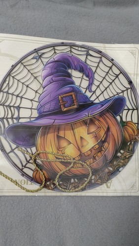 Fensterbild halloween kürbis - halloween,