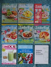 Paket 37 x Vorwerk Zeitschriften Thermomix Zaubertopf Finessen Rezepte Kochbuch