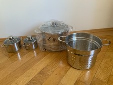 Topfset Nameta Exclusiv mit Dämpfeinsatz Edelstahl