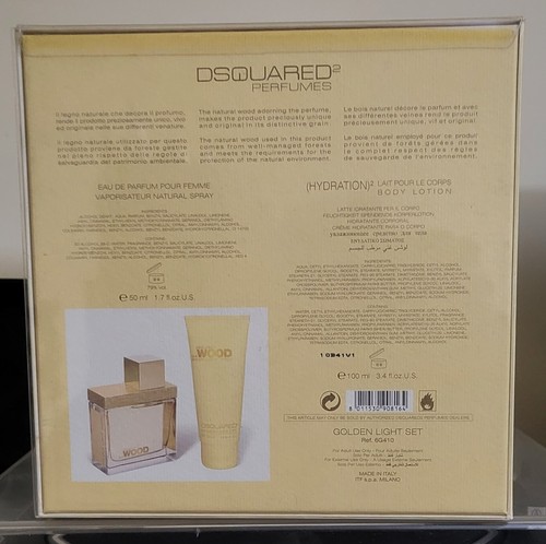 Box profumo she wood golden - she,