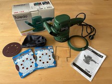 Exzenterschleifer “Toledo“ TRS-125 mit Staubbeutel 380W & neuen Schleifpapieren