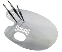 Grimas mixing palette - mixing,