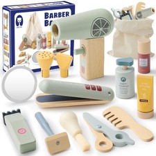 Holz Friseur Set Kinder mit
