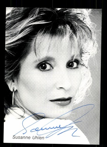 Susanne uhlen autogrammkarte - susanne,
