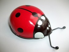 Marienkäfer Blech rot mit