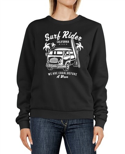 Sweatshirt damen aufdruck - sweatshirt, bus
