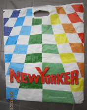 alte Tragetasche Plastiktüte Einkaufstüte - NEW YORKER fashion - recyclebar