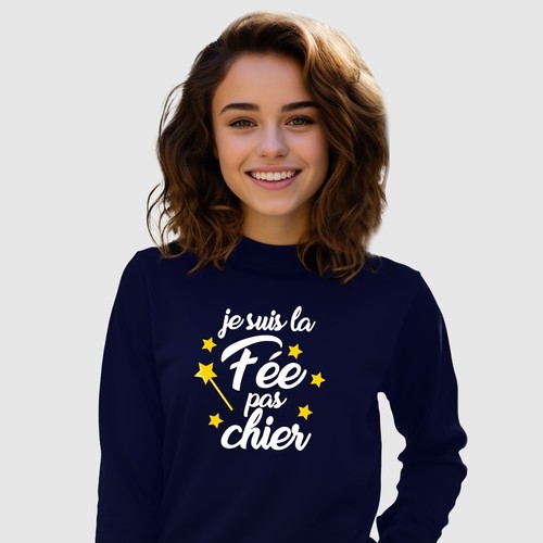Sweatshirt femme blau farbe - femme.,
