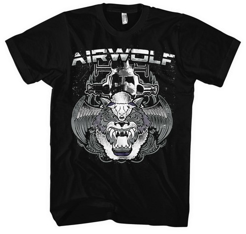 Airwolf männer herren shirt - herren, t-shirt