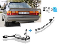  Edelstahl Sportauspuffanlage