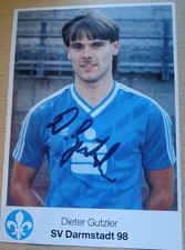 Dieter Gutzler - SV Darmstadt 98 / Wormatia Worms