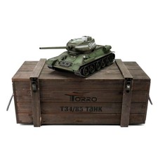 Torro RC Panzer 1/16 T-34/84 grün BB, Rauch, Sound RTR