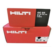 750x HILTI Nägel X-GN 39MX für GX 120 inkl. Gas GC 22