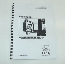 Maschinenhandbuch 1 Deckel