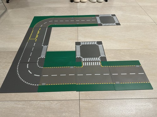 Lego straßenplatten kreuzung - lego,