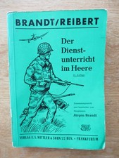 Früher Bundeswehr Reibert / Der Dienstunterricht im Heere 1959
