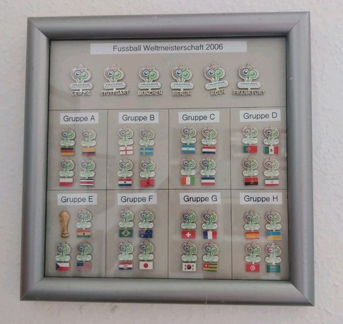 Fußball pins sammlung 2006 - pins, wm