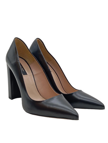 Zara basic spitz pumps schwarz - zara, spitz-pumps