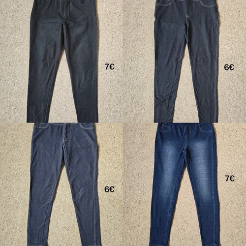 Damen jeggings hosen - damen, 4