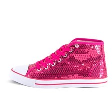 Pailletten Schuhe pink Glitzer