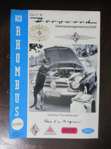Borgward der rhombus magazin - borgward,