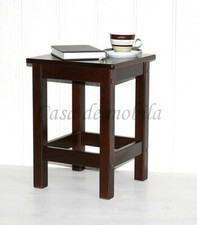 Massivholz Nachttisch braun