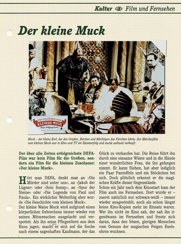 Der kleine muck - kleine,