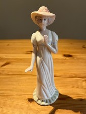 keramik figur frau mit