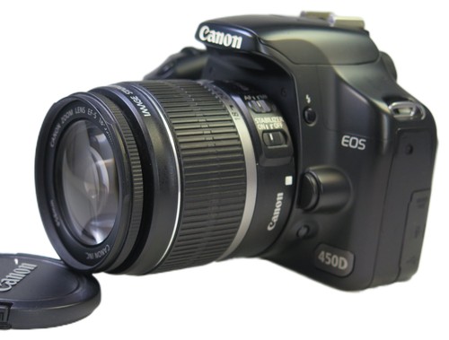 Canon eos 450d mit 55mm - canon,