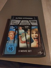 3 DVD Set Alfred Hitchcock Die Vögel Das Fenster zum Hof Psycho