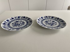 2 Teller Essteller Seltmann Weiden Bavaria Zwiebelmuster Geschirr Speisen