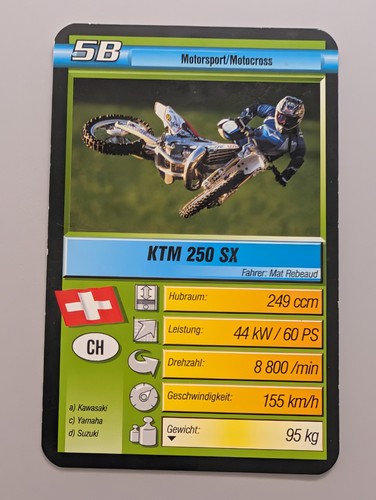 Motocross ktm 250 5b - motocross,