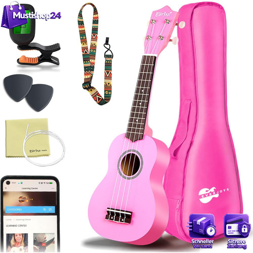 Ukulele set zoll für - ukulele, 21
