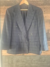 Grüner Karierter Zweireihiger