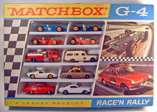 Matchbox Giftset G-4 "Race'n'Rally Set" 1968 top in Box, rare Varianten